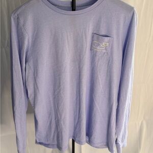 Vineyard Vines Lavender Long Sleeve Tee